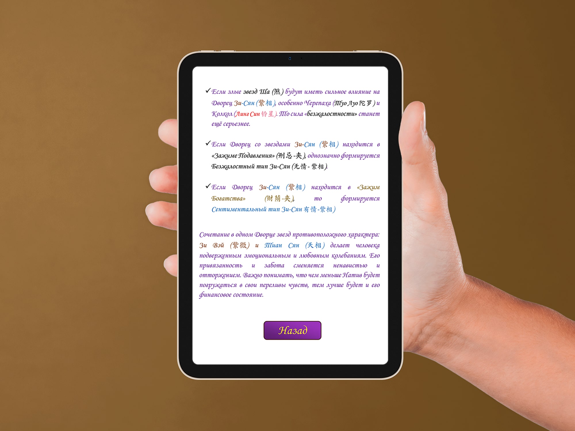 Обложка книги «Фиолетовый Император. Тай Ян в Быке-Козе. Дворец Судьбы по Зи Вей Доу Шу» — серия Метафизика Ирины Грит