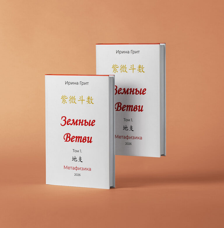 Обложка книги «Земные Ветви. Том 1. Китайская Метафизика.» — серия Метафизика Ирины Грит