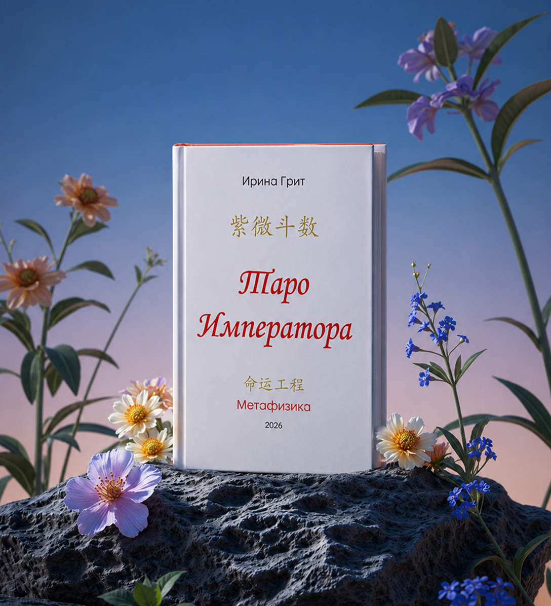 Обложка книги «Таро Императора. Метафизика.» — серия Метафизика Ирины Грит