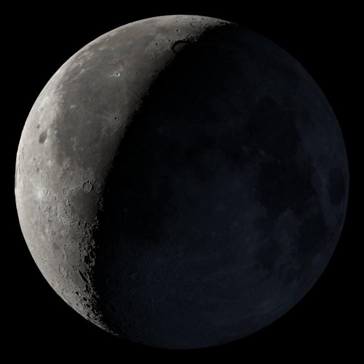 Реальное фото Луны на 12 мая 2026