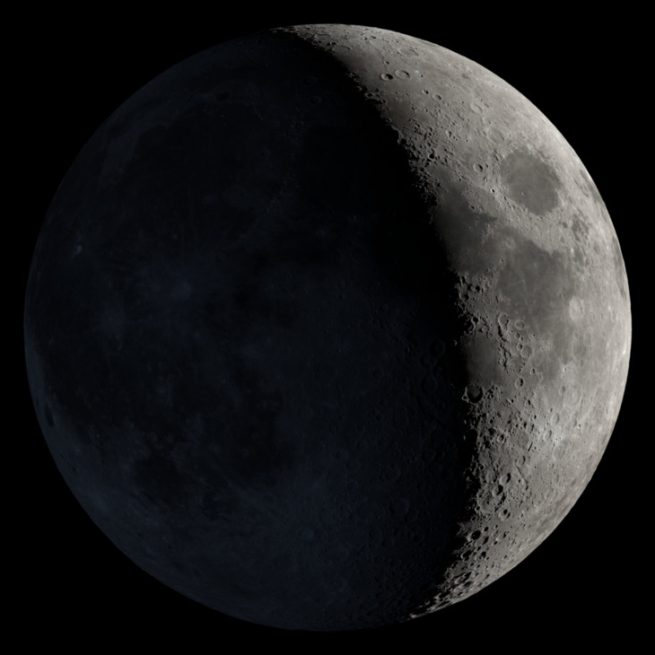 Реальное фото Луны на 21 мая 2026